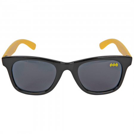 DC Comics Batman Symbol Kids Sunglasses with Carabiner Pouch